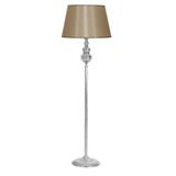 vinner Krom Kaplama Solid Düz Tek Ayak Metal Lambader Konik Gri Kırçıl Başlık VNR2903SLKRMDZ007