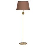 vinner Krom Kaplama Üçlü Küre Paslanmaz Metal Modern Lambader - Hasır Koyu Kahve VNRGLDKRM0013