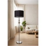 Vinner Krom Serisi Üçlü Küre Metal Lambader – 165 cm Modern Tasarım Dekoratif Zemin Lambası