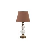 vinner Lacivert Bronz Kristal 2'li Küre Abajur VNRABJR2112077