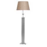 vinner Lille Eskitme Üçlü Kare Kristal Detaylı Metal Lambader - Flowers Desenli VNRESKLILLELMBD005