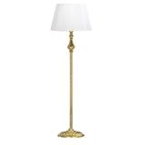 vinner Lille Gold Kaplama Üçlü Kare Kristal Detaylı Metal Lambader - Wawe Desenli VNRGLDLILLELMBD036