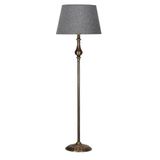 vinner Lille Krom Kaplama Üçlü Kare Kristal Detaylı Metal Lambader Etnic Desenli VNRKROMLILLELMBD029