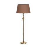 vinner LMD-RU001 Eskitme Mat Gold Tek Ayaklı Kristal Taşlı Metal Lambader VNRLMDRU001001