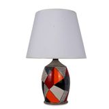 vinner Luxury Series Origami Porselen Abajur - Pileli Krem VNRLXORGABJ0011504