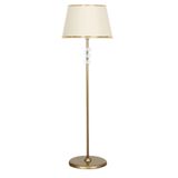vinner Madelyn Gold Kaplama Burgulu Metal Lambader - Organize Kahve VNRMADGKLMB022
