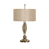 vinner Marche Mka-01 Eskitme Mat Gold Metal Abajur - Gold Hasır A Kahve VNRMRCHEABJ0062
