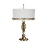 vinner Marche Mka-01 Eskitme Mat Gold Metal Abajur - Gold V Krem VNRMRCHEABJ0045