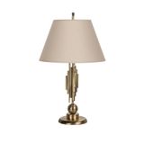 vinner Marche Mka-01 Eskitme Mat Gold Metal Abajur - Krem VNRMRCHEABJ0008