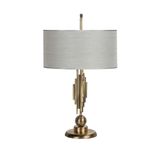 vinner Marche Mka-01 Eskitme Mat Gold Metal Abajur - Pre Gri VNRMRCHEABJ0041