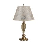 vinner Marche Mka-01 Eskitme Mat Gold Metal Abajur - Sarı Kırçıl VNRMRCHEABJ0004
