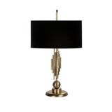 vinner Marche Mka-01 Eskitme Mat Gold Metal Abajur - Siyah VNRMRCHEABJ0031