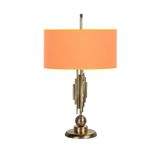 vinner Marche Mka-01 Eskitme Mat Gold Metal Abajur - Turuncu VNRMRCHEABJ0026