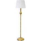 vinner Munch Gold Kaplama Metal Düz Tek Ayaklı Lambader Çift Gold Şeritli Mataro VNRMUNCHGLDDZL039