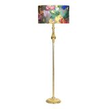 vinner Noa Gold Kaplama Tripod Boyu Ayarlanabilir Metal Lambader - Zebra Desenli VNRNOAMTL1270