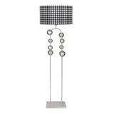 vinner Noa Krom Kaplama Tripod Boyu Ayarlanabilir Metal Lambader Zebra Desenli VNRNOAMTL1134