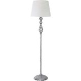vinner Odeon Gold Kaplama Küre Detaylı Metal Çubuk Lambader - Flowers Desenli VNRODNGLDLMB094