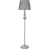 vinner Odeon Gold Kaplama Küre Detaylı Metal Çubuk Lambader - Leopar Desenli VNRODNGLDLMB038