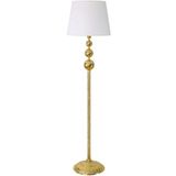 vinner Odeon Gold Kaplama Küre Detaylı Metal Çubuk Lambader - Violet VNRODNGLDLMB049