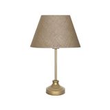 vinner Onze Eskitme Mat Gold Metal Abajur, Masa Lambası - Çuval VNROEMGA01005