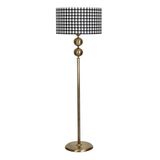 vinner Potenza Eskitme Detaylı Siyah Metal Lambader - Çuval VNRLMDPTNZ01046