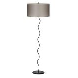 vinner Potenza Eskitme Detaylı Siyah Metal Lambader - Gold Sarı Kırçıl VNRLMDPTNZ01045