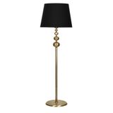 vinner Potenza Eskitme Detaylı Siyah Metal Lambader - Hasır Bordo VNRLMDPTNZ01040