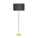 vinner Potenza Eskitme Detaylı Siyah Metal Lambader - Leopar VNRLMDPTNZ01017