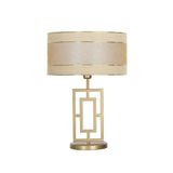 vinner Puglia Eskitme Mat Gold Metal Abajur - Çift Gold Mataro VNRPUGLIAEMGA01024