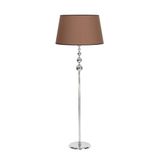 vinner Rivoli Statik Siyah Kaplama Tek Ayaklı Metal Lambader - Krom Orego VNRRVLLMDD01007
