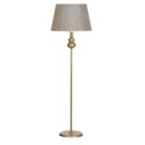 vinner Sarı Desenli Krom Kaplama Solid Düz Tek Ayak Metal Lambader VNR2903SLKRMDZ012