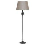 vinner Sarı Kahverengi Krom Kaplama Solid Düz Tek Ayak Metal Lambader VNR2903SLKRMDZ011