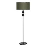vinner Seattle Statik Siyah Tek Ayaklı Metal Lambader - Gold Krem VNRLMDSETL01034