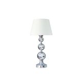 vinner Silver Kaplama 3'lü Küre Abajur - Gece Mavisi VNRH2ABJSLV0018