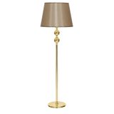 vinner Siyah Kaplama Helezon Kristal Metal Tek Ayaklı Lambader Konik Başlık Rengi Krem VNRSYHHEL0011032