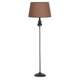 vinner Siyah Kaplama Üçlü Küre Eskitme Detaylı Modern Tek Ayaklı Metal Lambader - Hardal VNRPEILMBD0021