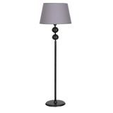 vinner Snake Statik Siyah Metal Tek Ayaklı Lambader - Mavi Ekose VNRLMDSNK001024