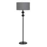 vinner Snake Statik Siyah Metal Tek Ayaklı Lambader - Sarı Kırçıl VNRLMDSNK001008