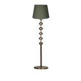 vinner Solid Gold Kaplama Düz Metal Ayak Lambader - Beyaz Kırçıl VNR0406SG017