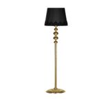 vinner Solid Gold Kaplama Düz Metal Ayak Lambader - Gold Şeritli Haki Yeşil VNR0406SG035