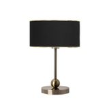 vinner Sphere Eskitme Kaplama Metal Abajur - Gold Siyah VNRSPHR01020