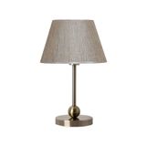 vinner Sphere Eskitme Kaplama Metal Abajur - Gri Yaldızlı VNRSPHR01005