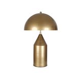 vinner Statik Eskitme Mat Gold Metal Abajur, Masa Lambası VNRMNTRABJS002