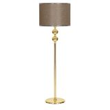 vinner Twins Statik Siyah Eskitme Mat Gold Detaylı Metal Lambader - Mataro VNRTWINS01010