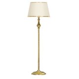 Vinner VNRMADGKLMB081 Madelyn Gold Şeritli Beyaz Gold Kaplama Burgulu Metal Lambader