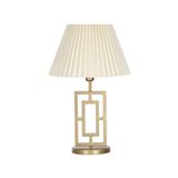 Vinner VNRPUGLIAEMGA01003 Puglia Eskitme Mat Gold Metal Kırma Krem Abajur