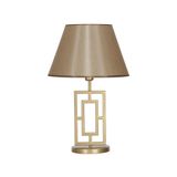 Vinner VNRPUGLIAEMGA01006 Puglia Eskitme Mat Gold Metal Mataro Abajur