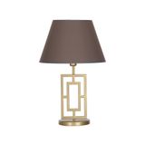 Vinner VNRPUGLIAEMGA01013 Puglia Eskitme Mat Gold Metal Greysland Abajur