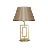 Vinner VNRPUGLIAEMGA01037 Puglia Eskitme Mat Gold Metal Mataro Abajur