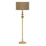 Vinner VNRVGAGKLMB015 Vega Gold Üçlü Küre Tek Ayaklı Metal Pre Kahve Lambader